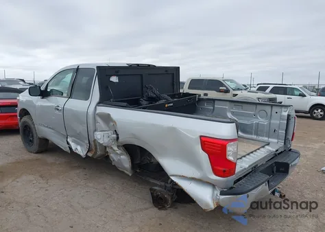 2018 Nissan Titan Sv из США, поврежденный, VIN 1N6AA1C80JN504204